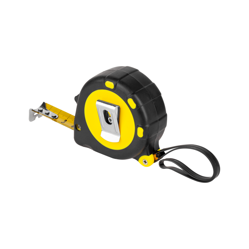 Rebel Gereedschap Rolmaat 5meter 19mm riemclip Meetlint RB1130 - Afbeelding 2