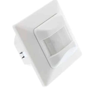 Klemko 870540 Bewegingsmelder Wand Inbouw Pir 220-240V Max 1600W 195Graden L=8Meter Lux en Tijd Instelbaar - Afbeelding 3