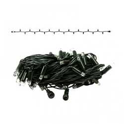 Tro- 025-128 Kerst Tree Light Pro 36V 10m Green Wire 3000K WW