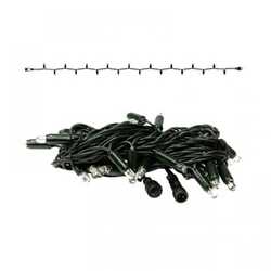Tro- 025-139 Kerst Tree Light Pro 36V 4m Green Wire 2400K WW