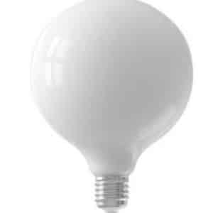 Calex Soft Globe G125 E27 7.5W 806Lm 2700K Opaal Dimbaar 1101003400