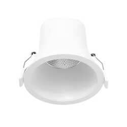 Tro- 136-176 Led Inb.spot Wit 73(68)mm 6W 2200K Verdiept Dim IP44