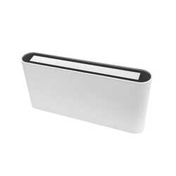 Tro- 149-158 Wall Wandlamp Up&Down 12.9W 175x90mm Wit 2700K IP65