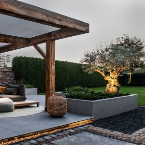 Tro- 149-356 Tuinspot Zwart 8W 2300K Dim 40Gr 104x67x92mm