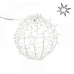 Tro- 571-019 3D Ball 50Cm White Cable 3000K Ww & Twinkle 3000K Ww