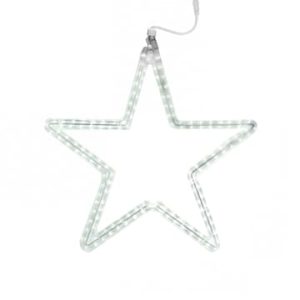 Tro- 580-024 Motifs 5 Point Star 60x57Cm 6500K Cw