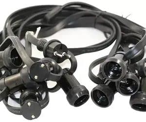 Tro- 585-027 Flatcable 50 Meter With 100 X E27 Socket