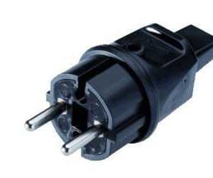 Tro- 585-031 Flatcable Schuko Plug