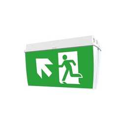 Tro- 600-043 Noodverlichting Led Exit Sign IP65 Surface Mount AT Incl