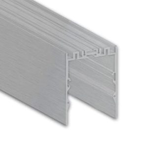 Tro- 8107110 Ll2 Light Profile 200Cm. Up&Down. Powder Coated Silver