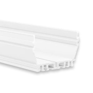 Tro- 8107120 Ll21 Inlay Profile 200Cm. Powder Coated White Ral9010