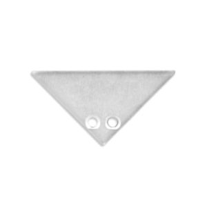 Tro- 8123150 Led Profiel E84 End cap Aluminium for profile PO5 with s