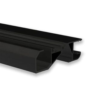 Tro- 8123167 Led Profiel VA6 Skirting Boards Profile Zwart RAL 9005
