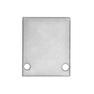 Tro- 8123180 Led Profiel E89 End cap Anodized aluminum for profile VA