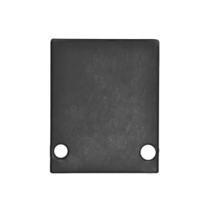 Tro- 8123181 Led Profiel E89 End cap Alu Zwart RAL 9005 for profile V