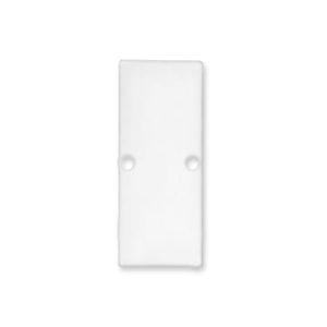 Tro- 8123185 Led Profiel E90 End cap Alu Wit RAL 9003 for profile V