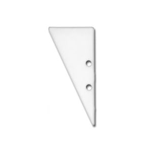 Tro- 8123188 Led Profiel E91 End cap Aluminium Wit RAL 9003 for pro