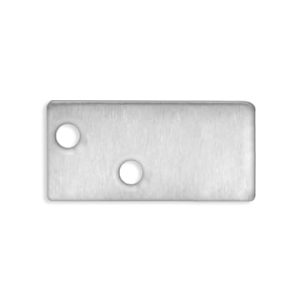 Tro- 8123197 Led Profiel E95 End cap Anodized aluminum for profile MP
