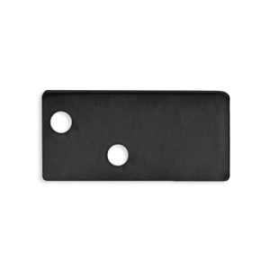 Tro- 8123198 Led Profiel E95B End cap Alu Zwart RAL 9005 for profile