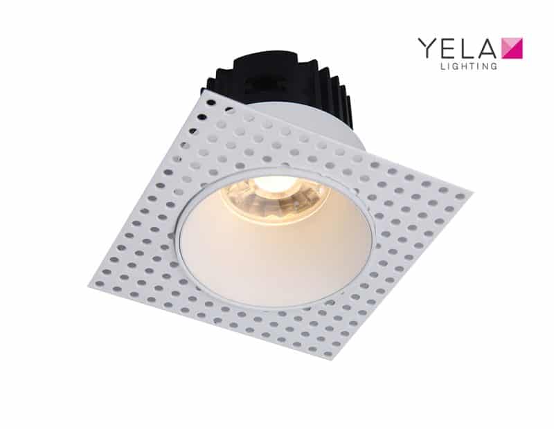 Yela Inbouw Spot Aquamariujn Trimless Wit 10W DTW Ø110 Gatmaat Ø80