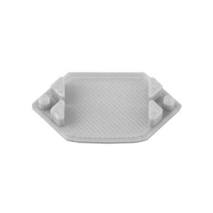 Tro- 81023007 Led Profiel E206 End cap for profile FP8. 1 PCS