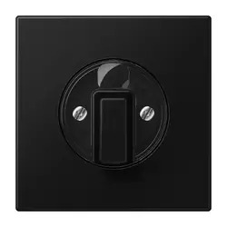 JUNG LS990 knop DRAAI-rolluikschakelaar grafiet zwart mat LS1941SWM