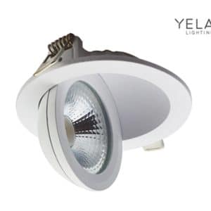 Yela- Led Inb Spot Shelby Rond Zwart 5W Dim 36Gr 82(68Mm)x23mm 2700k