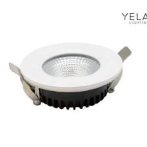 Yela Spot Atlantis IP65 Wit 5W 38° Dimbaar 830 700L Ø82 Gatmaat Ø65