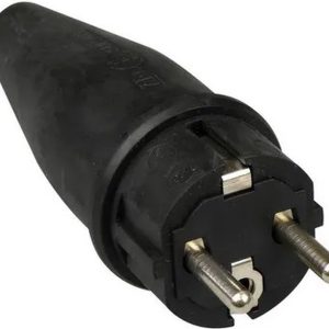 Stekker Ra Rubber ABL 16A 250V IP44  Pen en Randaarde 1419190