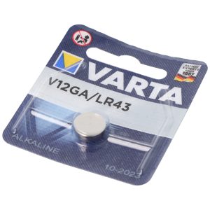 Varta Batterij Knoopcel V12Ga Lr43 186 Alkaline 1.55V 80Mah Bls1