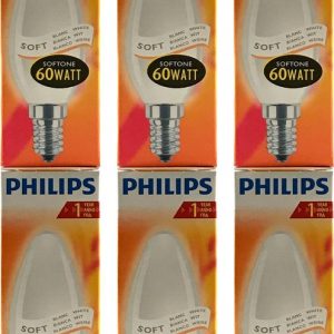 Osram  Kaarslamp  Softone  60  Watt  E14  230  Volt