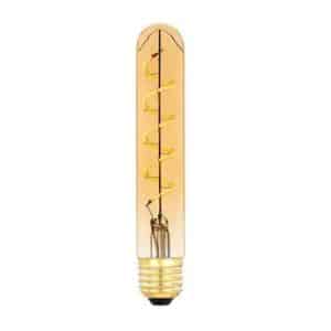 Highlight Led Amber Buislamp Spiraal 5W E27 2200K 350L Dim T32X185