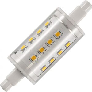SPL Led R7s 78mm Dimbaar 85-265V 5W 830 3000K 400L Clear L647850097