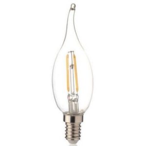 HP-Led Globelamp Filament 2W- 15W Goud Dimbaar