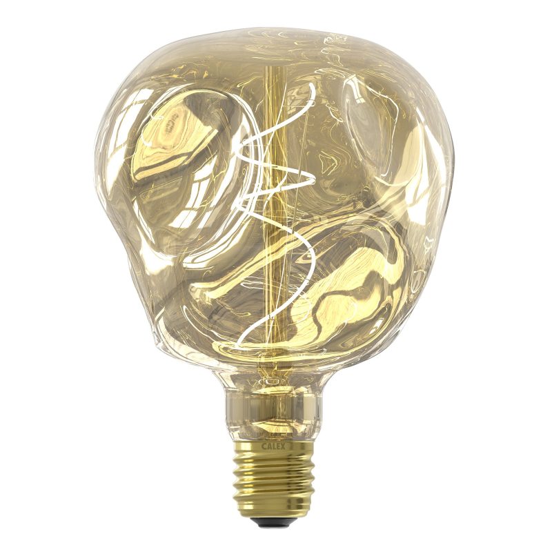 Calex G125 Organic Neo Champagne E27 4W. 75L 1800K E27 Dim  2101004400