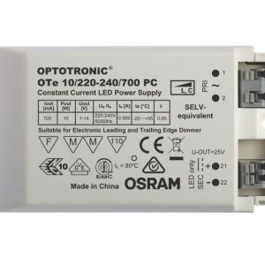 Karizma Leddriver Osram Fasedim 10W 700mA 7- 14V 700MAOSP
