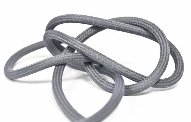 Vmvs Tt-385 Omvlochten Stof 2X0.75Mm Plum L=3Meter