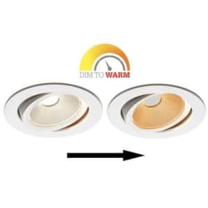 Ansell Led Inb Spot Vierkant Wit 6W Dim 600Lm DTW 95Gr 85(75)mm