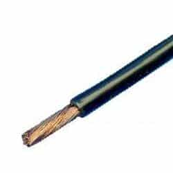 Montagesnoer 1x10Mm Soepel 90Gr. Zwart Per Meter