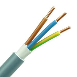 Ymvk Kabel Dca 3X4 Mm Per Meter Grijs Installatiekabel