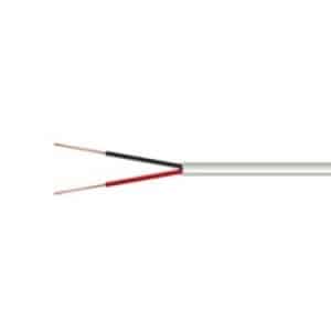 TBT Telefoon Kabel 2x0.5Mm Wit Massief Vaste Kern Belkabel Prijs P/Mtr