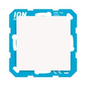 Ion-Ind Wandcontactdoos 1-V RA met Klapdeksel IP44 V1/J1 Alpin Wit