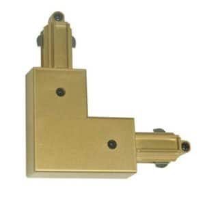 Highlight Spanningsrail 1-Fase Hoekstuk Rechts Brons O5111.32