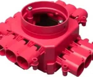 ABB Haf Centraaldoos ROOD 12x16/19/20mm CHP60 BW BRANDWEREND