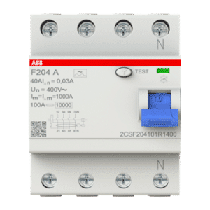 ABB Pro M compact F Aardlekschakelaar 40A 0.03Amp 2CSF204101R1400