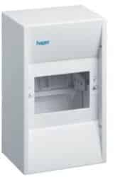 Hager Ledige Kast Mini verdeler 4- Modules H180 B110 D82mm GD104E