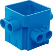 ABB Haf Centraaldoos HOOG Blauw 4x16mm Laag+ 4x16mm hoog 165C