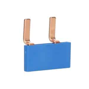 Emat Kamrail 1P+N 1x2Mod > Automaat En Aardlek Blauw Gebogen 85220027