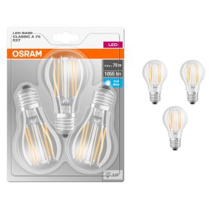Osram Standaardlamp Filament 8W- 75W Helder Niet Dimbaar