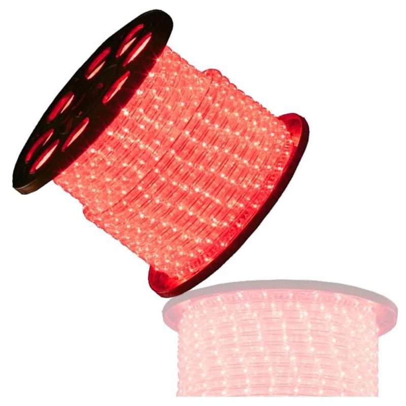 Tro- Kerst 065-007 Ropelight Lichtslang Led Pc Rubber 13Mm+Swissplug